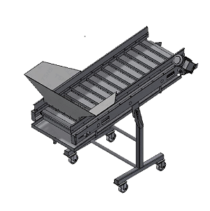 Heat transfer oil System- Feeding and Discharging Conveyor